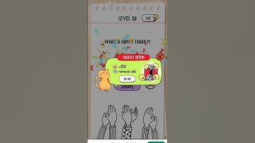 Brain Test Level 28 Completed 😉