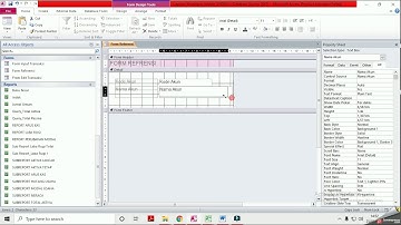 Tutorial Microsoft Access cara membuat laporan keuangan Part 14/15 (Membuat Form Edit dan Referensi)