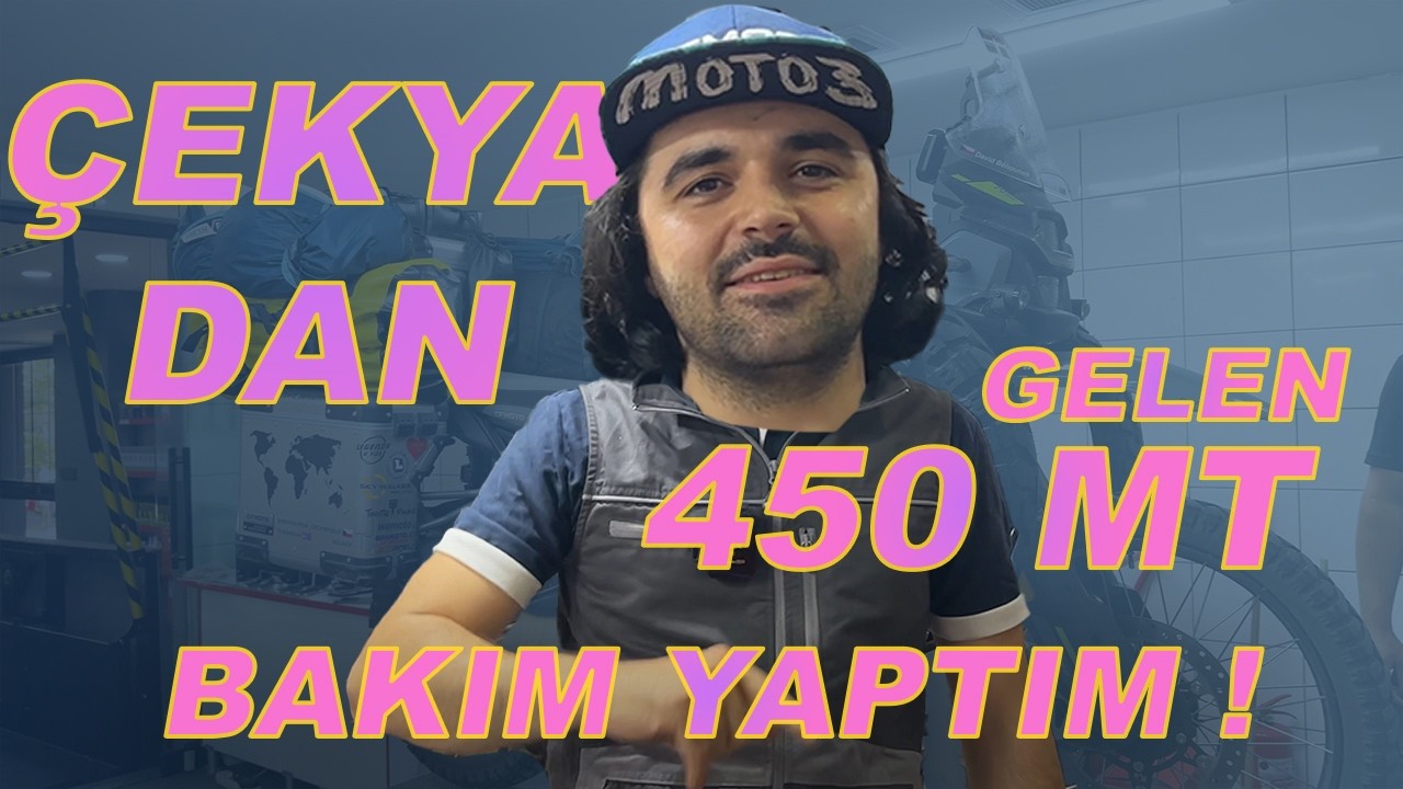 OLAYLI 450MT BAKIMI! #ŞAPKALIADAM #cfmoto