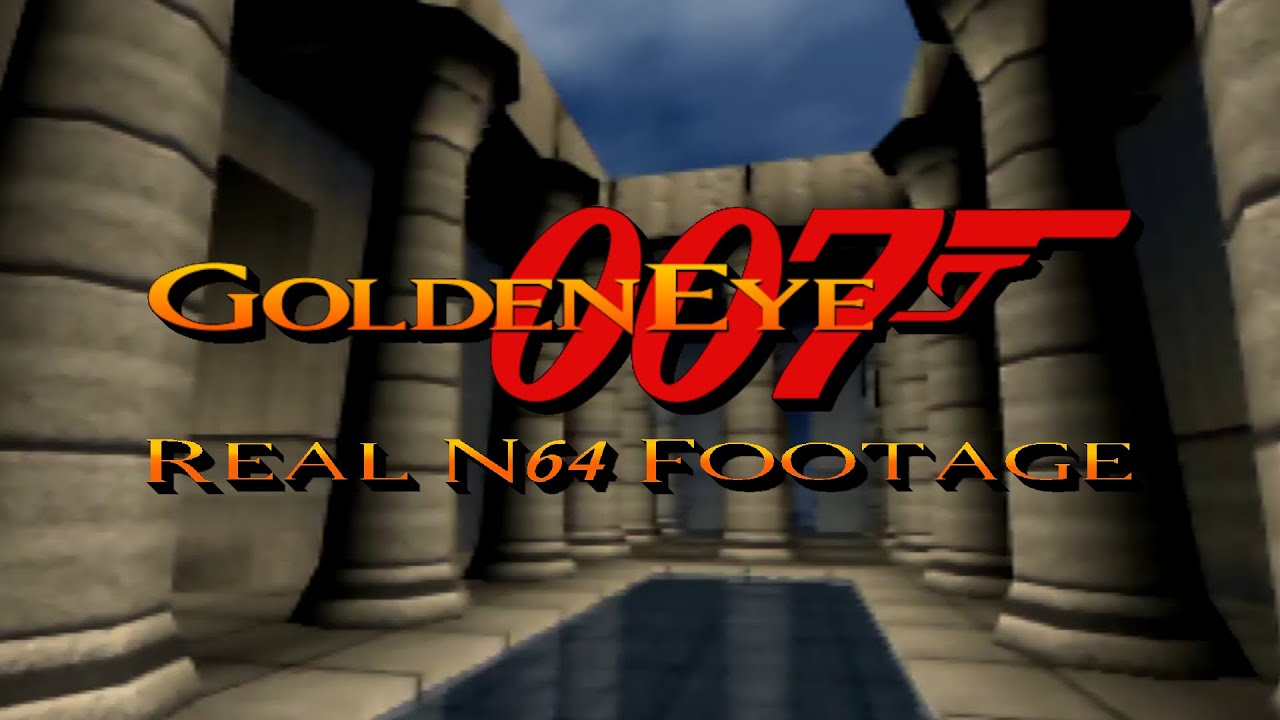GoldenEye 007 Egyptian 00 Agent [Real N64 Footage] YouTube