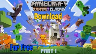 Minecraft 1.17 official vision download for free  #mcpe1.17 | 1.17 download |