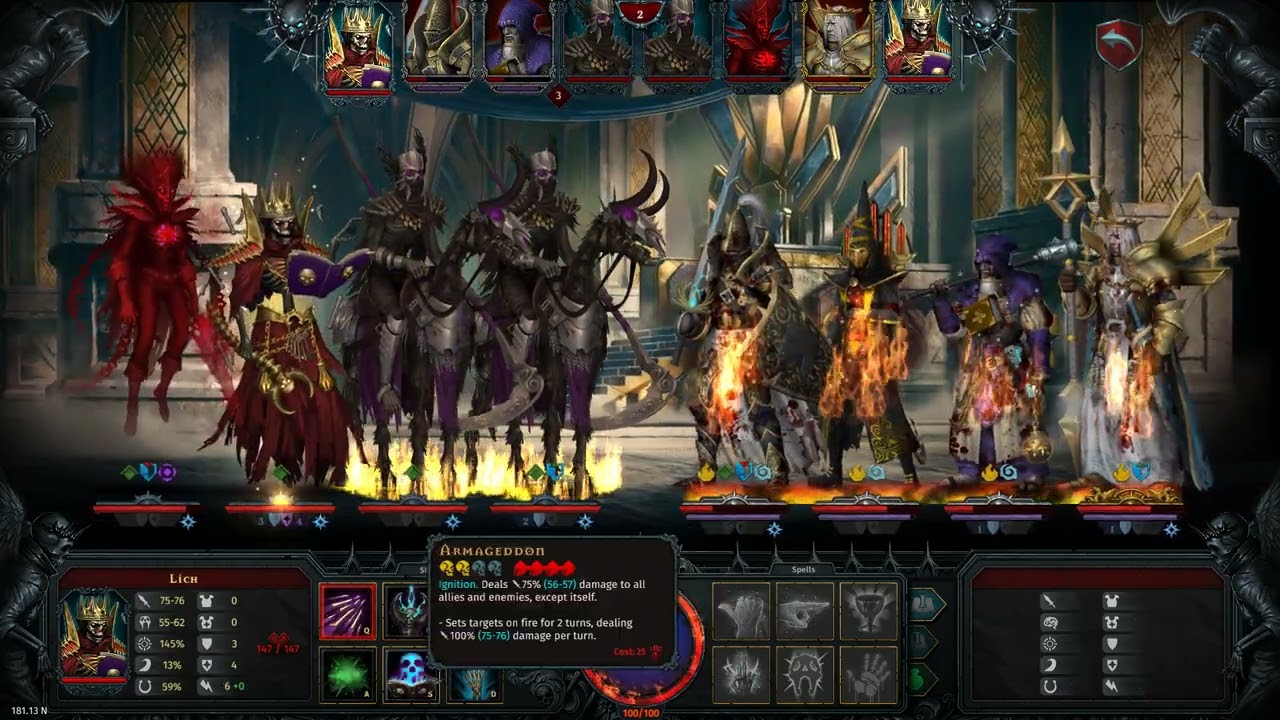 Firestorm Party vs Grand Magister boss