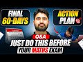 How to Prepare for Maths Board 2026(Perfect 60-Day Strategy!) 😱