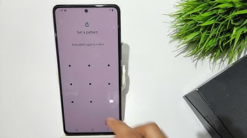 How to set pattern lock in iqoo 9T,9,9 SE |  iqoo 9 pro me screen lock kaise set kare