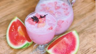 Mohabbat Ka Sharbat | Watermelon Summer Drink - YouTube