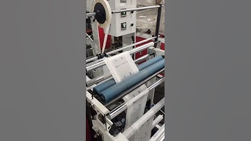 China stand up garbage bag making machine, car use garbage bag making machine