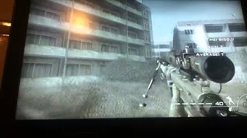CoD MW2 out of hidden