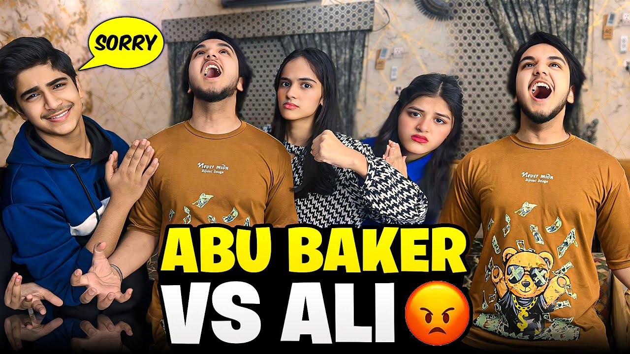 ABUBAKAR & ALI FIGHT // PAPA NE SULAH KRWA DI