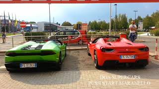 Ferrari rent maranello push start -