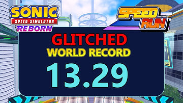 [WORLD RECORD] Sonic Speed Simulator Metal City Race 13.29 Speedrun GLITCHED