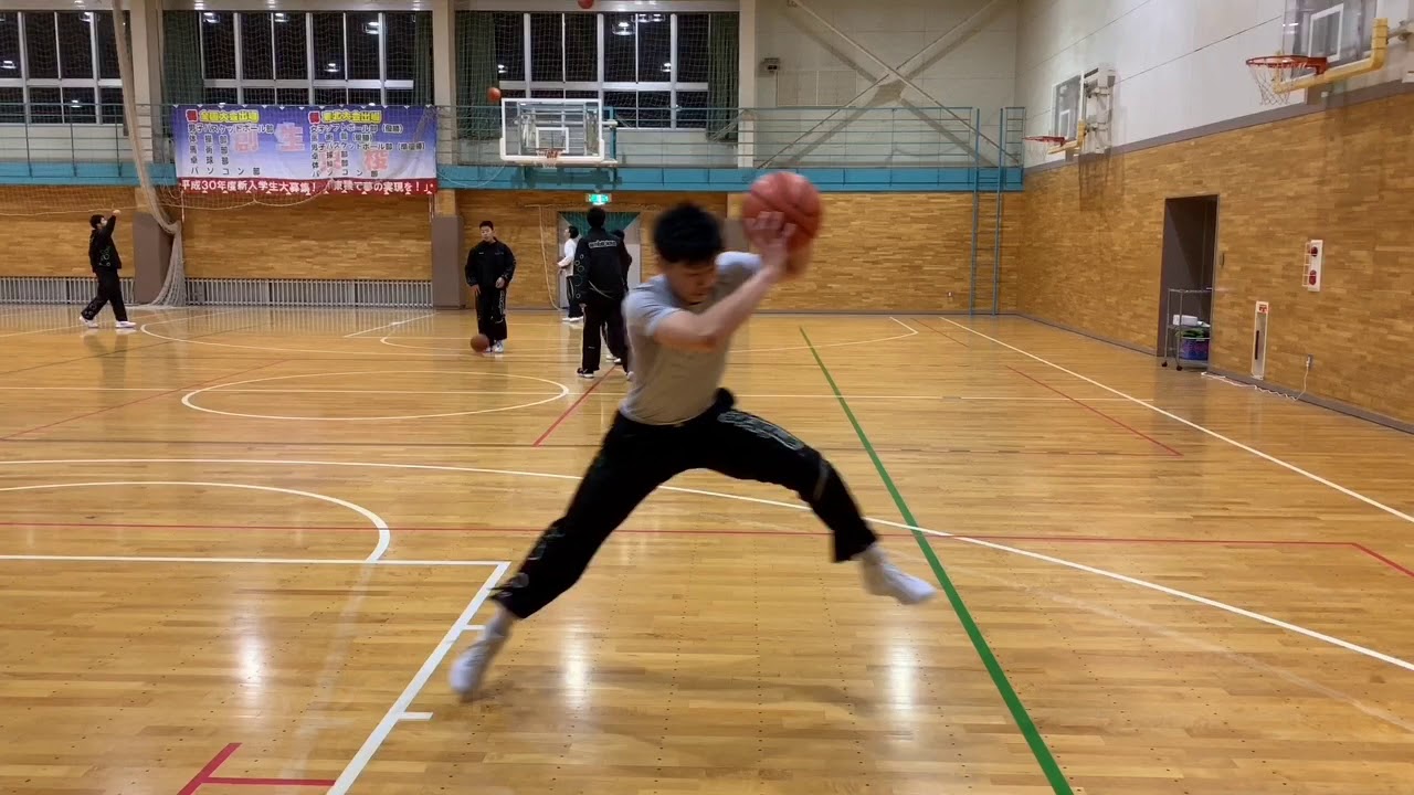 バスケットボール Basketball Work Out 9 サイドキックのバランス振り返り用 山ちゃんズ YouTube