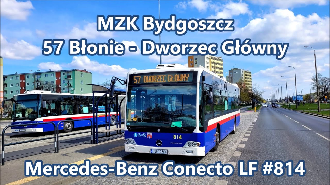 MZK Bydgoszcz - linia 57, Mercedes-Benz Conecto LF #814