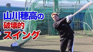 リアル野球盤MVP男・山川穂高！スイングヤバすぎ。