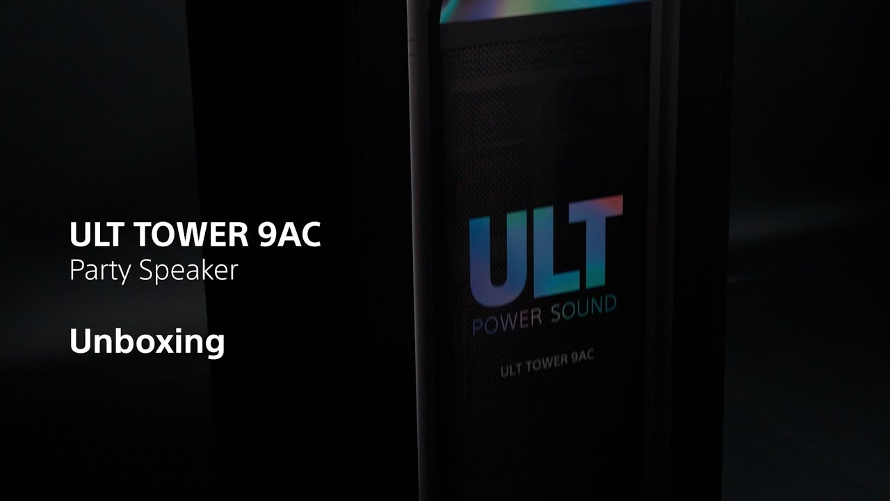 Sony ULT Tower 9AC - Bluetooth Party Speaker