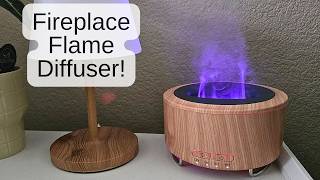 Cozy Home Ambiance: SOLEILHOME 9-Color LED Aroma Diffuser & Humidifier