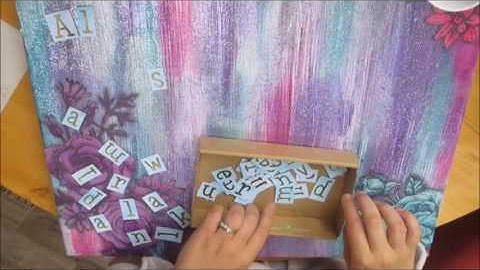 Mixed Media Canvas - Never let anyone dull your Sparkle