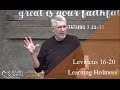 Leviticus 16-20 Learning Holiness