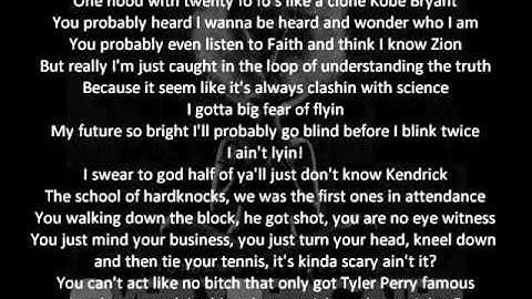 Kendrick Lamar - The Heart  Pt. 2 + ON-SCREEN LYRICS