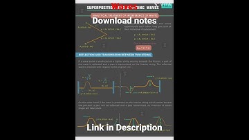 class 11 physics chapter -15 waves handwritten notes