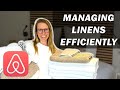 How we manage laundry and linens in our short-term rental