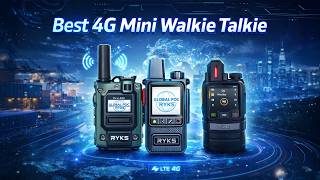Best 4G Mini Walkie Talkies - Top 5 Picks for Every Adventure!