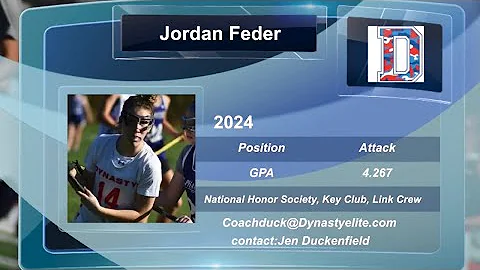 Jordan Feder 2024 Summer Highlight Video