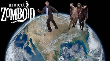 Can I travel around the whole map of Project Zomboid? (part 1 of 2)