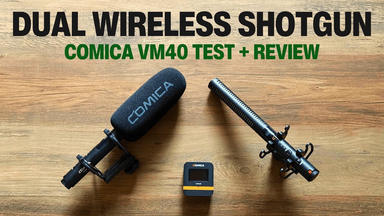 Comica VM40 Mic Test: Audio Comparisons vs DJI, Sony - YouTube