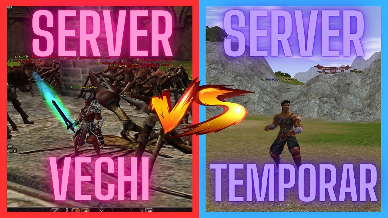 EXPERIMENT! Servere VECHI vs Servere TEMPORARE(fara ebonite) 