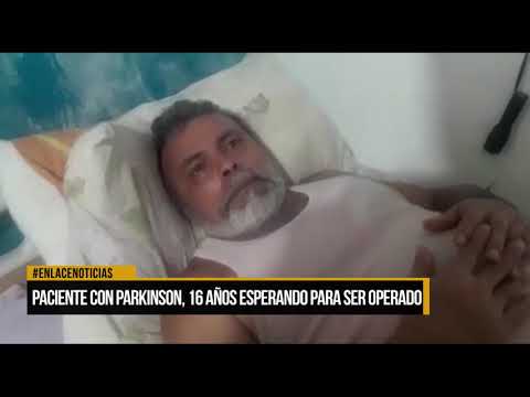 paciente con parkinson tiene 16 años esperando una operación