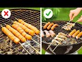 Easy Tips to Become a BBQ Master || Grill Hacks And Yummy Recipes For a Picnic!