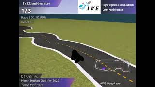 Aws Deepracer Student League March Qualifier - Time Trial - 1St Place - Jerry Lee