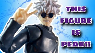 The BEST Satoru Gojo Action Figure!! (Sh Figuarts Jujutsu Kaisen High School Satoru Gojo)