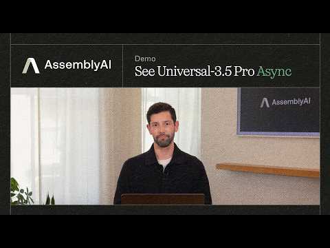 Introducing Universal-3.5 Pro for pre-recorded audio.