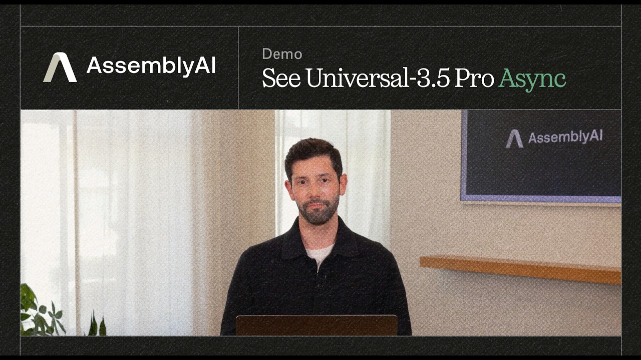 Introducing Universal-3.5 Pro for pre-recorded audio.