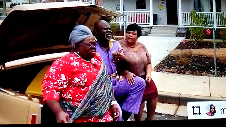 Madea getting ready for tour