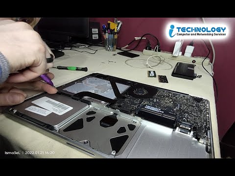 شرح طريقة تغير هارد ديسك ماك بوك برو  Upgrade SSD to MacBook Pro 2012