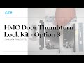 HMO Door Thumbturn Lock Kit - Option 8 - LKS lockandkeyshop.co.uk