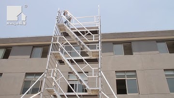 aluminium access scaffolding