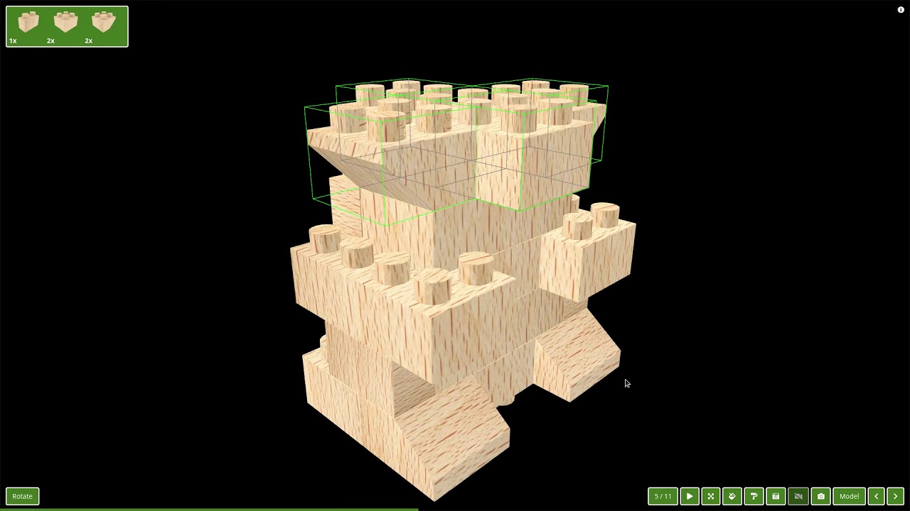 Background and primary colors change for 3D models & building ...