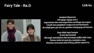 Fairy Tale - Ra D ost.Ecounter | lirik lagu terjemahan | (lyrics)