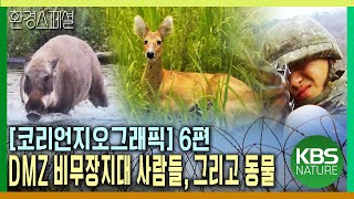 DMZ 비무장지대에서 살아가는 사람들, 그리고 동물들 [코리언지오그래픽-6편 DMZ는 흐른다] / KBS 20141106 방송