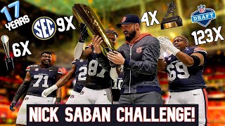 I Attempted to become the GREATEST Coach in History! Nick Saban Challenge! | College Football 26