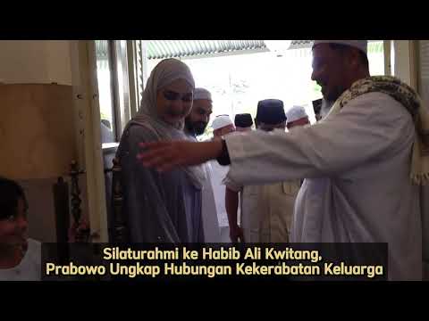 Silaturahmi ke Habib Ali Kwitang, Prabowo Ungkap Hubungan Kekerabatan Keluarga