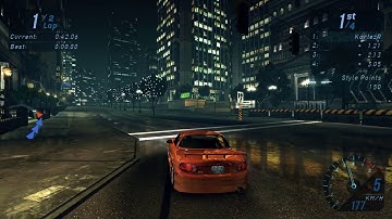 Need for Speed: Underground + Redux mod gameplay
