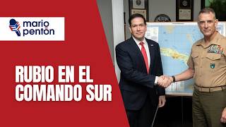 Download lagu Marco Rubio aparece en reunión clave del Comando Sur con el mapa de Cuba al fondo