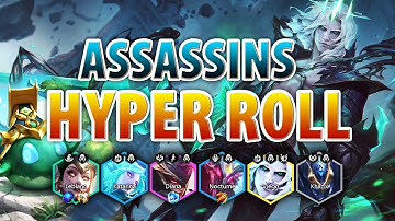 "I have 11 units, I cannot lose, right?" TFT Assassins hyper roll