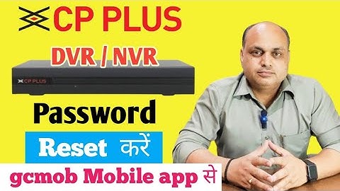 How to Reset CP PLUS DVR Password | #cpplus