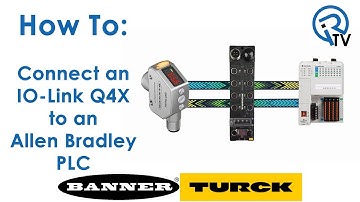 Connect an IO-Link Q4X to an Allen Bradley PLC