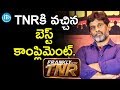'Frankly Speaking' TNR's best compliment